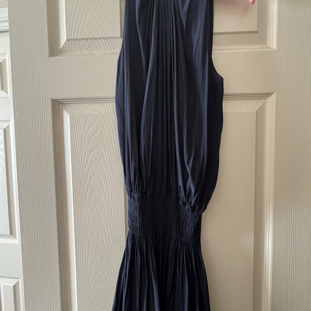 Women’s Ramy Brook “Paris” Sleeveless Mini Dress In Navy, Size XS